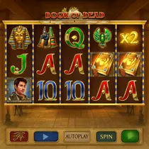 Vegaz Casino - Book of Dead Slot Game - Free Spins